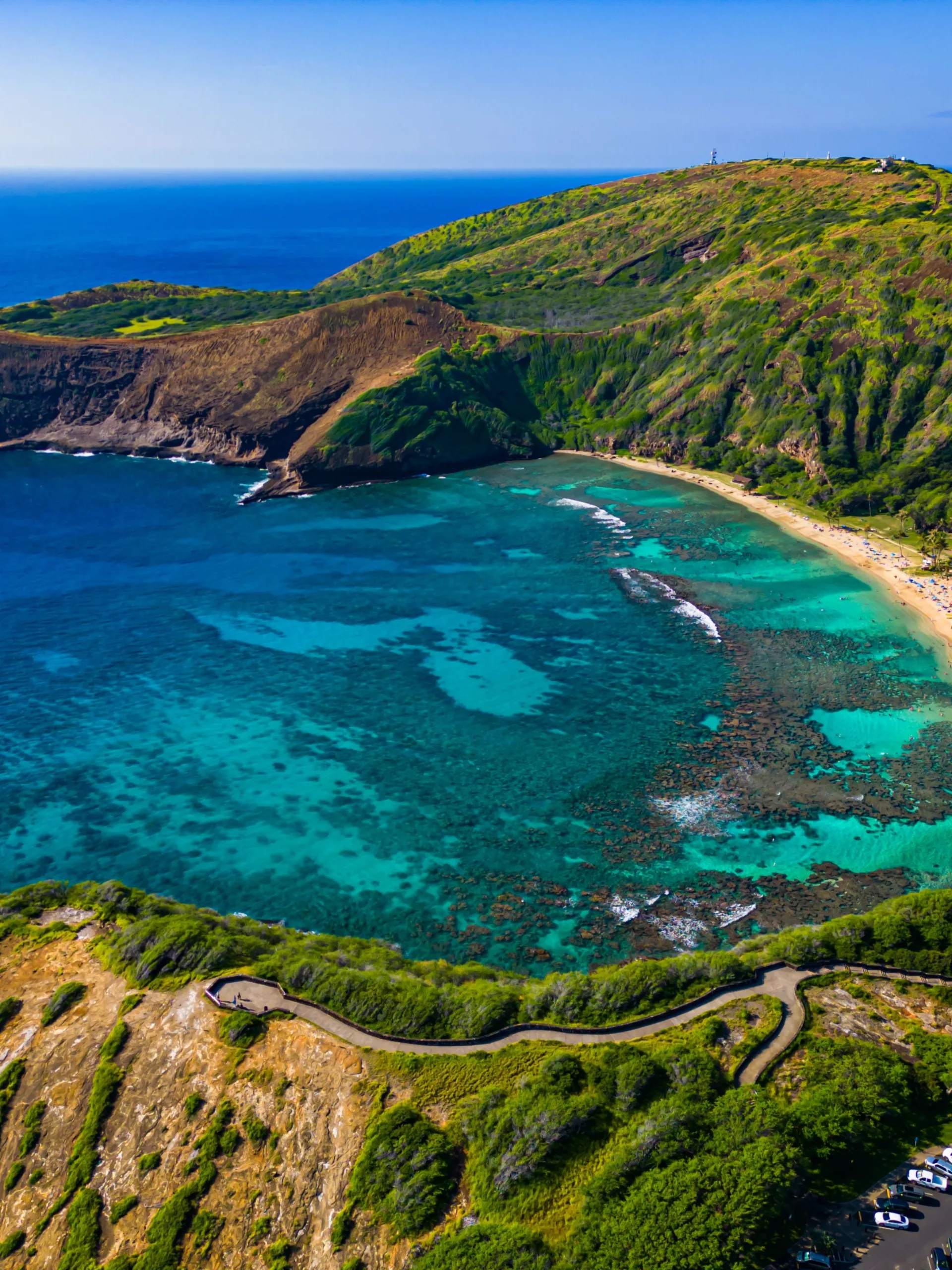 image of Hanauma Bay Rim Trail oahu hikes