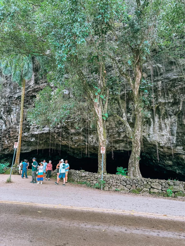 image of Maniniholo Dry Cave in kauai for things to do near princeville