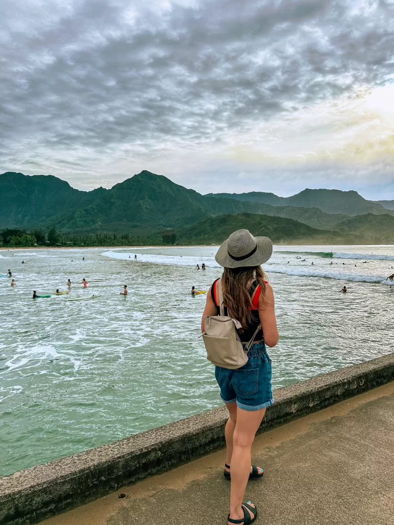 image of hanalei bay for how to spend 5 days in kauai