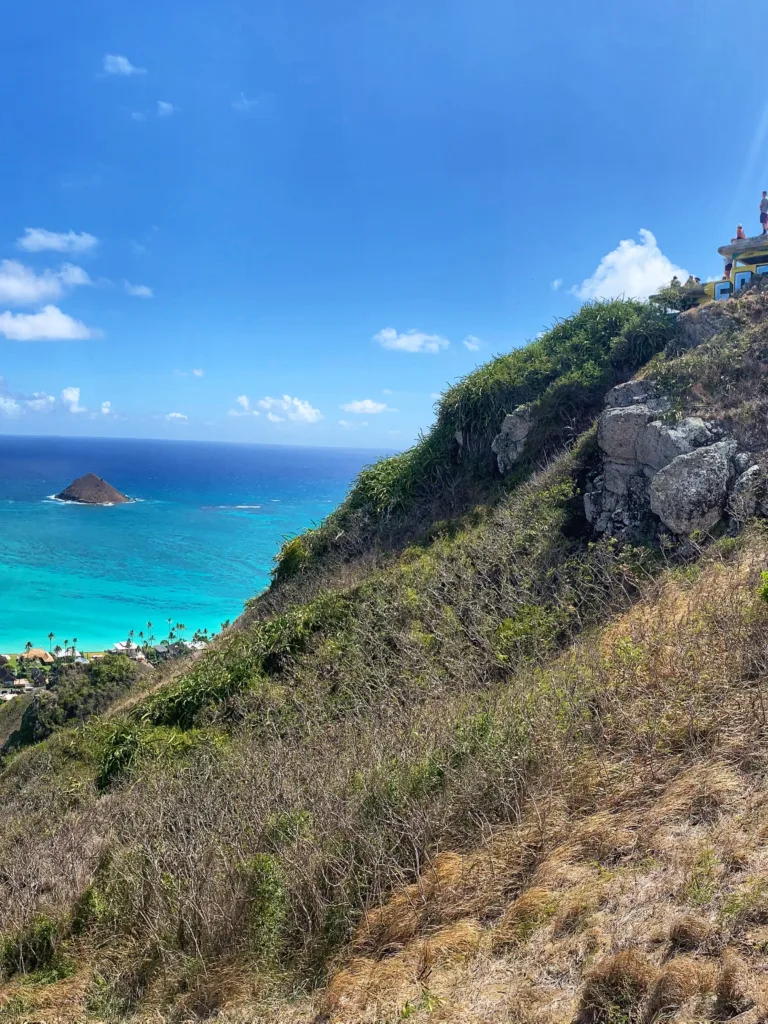 image of lanikai pillbox hike for oahu sunset hikes