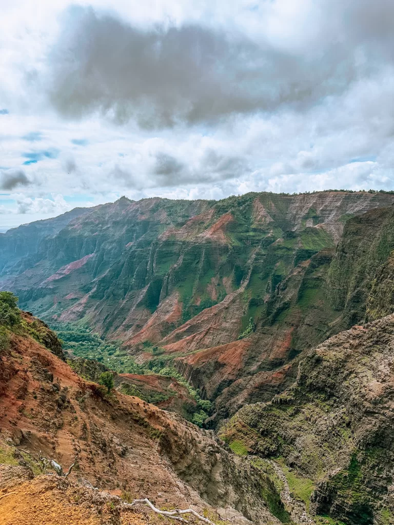 image of the waimea canyon kauai itinerary