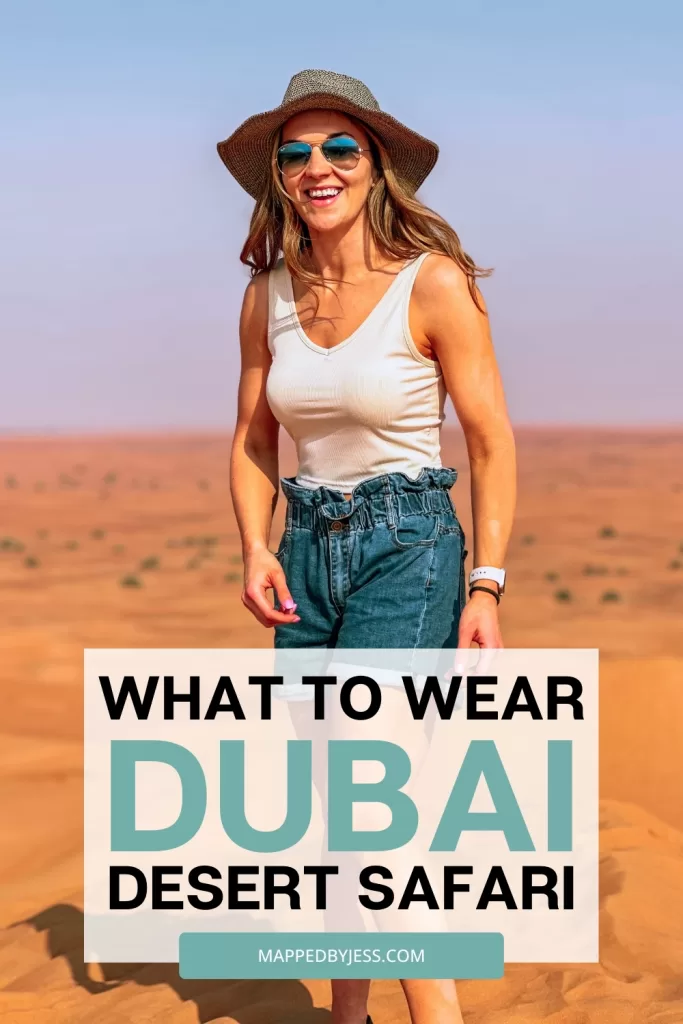 image of what to wear on a dubai desert safari